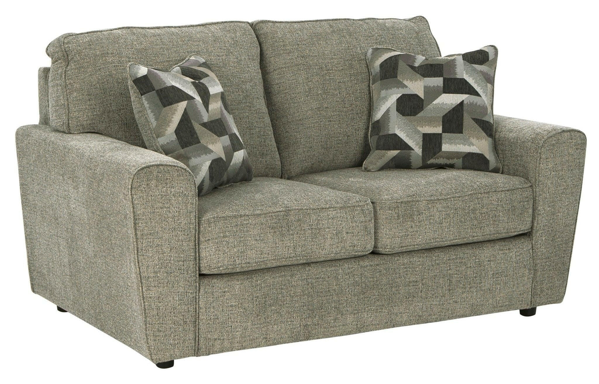 Cascilla Pewter Sofa & Loveseat 26805 - DarseysAshley