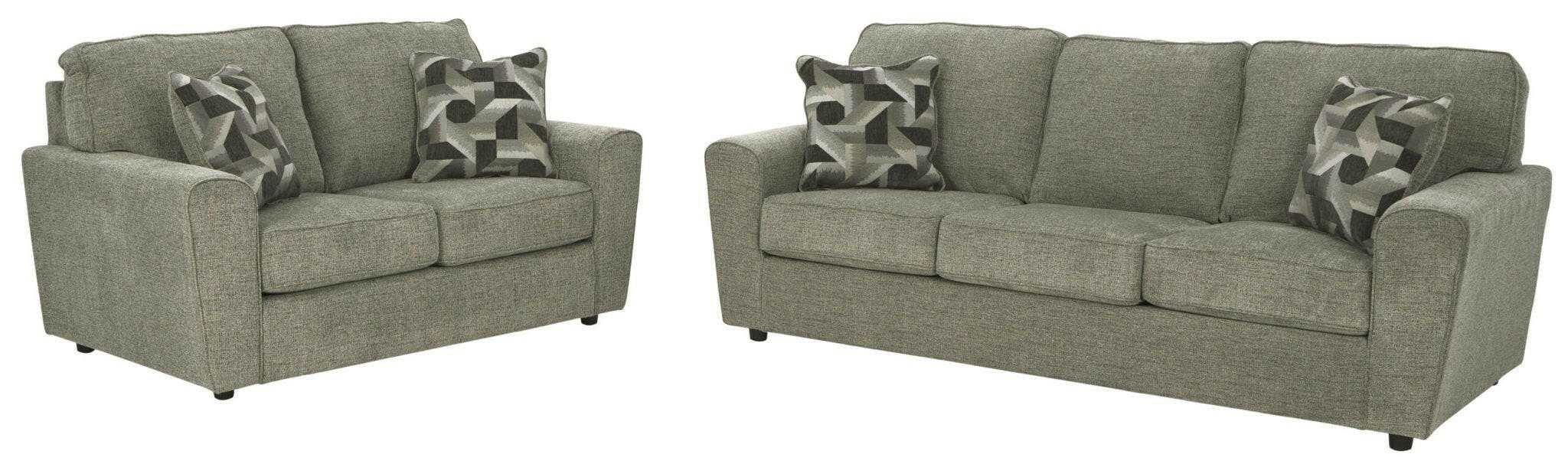 Cascilla Pewter Sofa & Loveseat 26805 - DarseysAshley