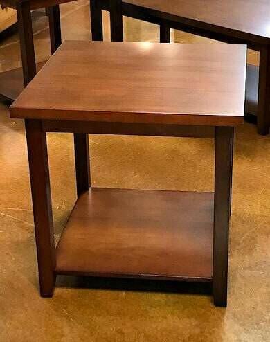 Chestnut Cocktail Table & 2 End Tables 615T - Darseys Furniture & MattressPeak Living