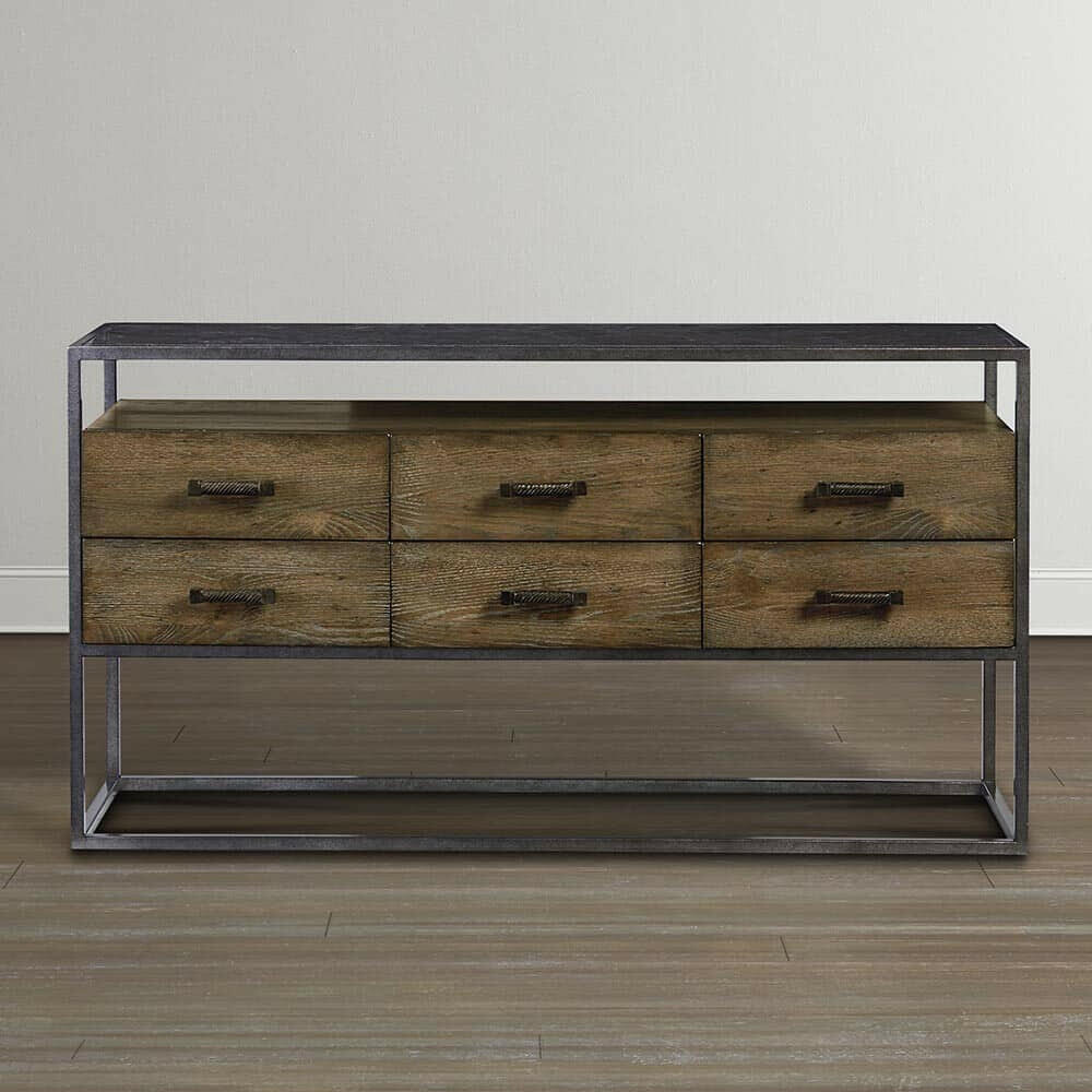 Compass Brown Sideboard Bassett 4525-0309 - DarseysBassett