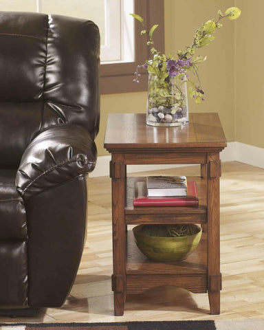 Cross Island Chairside End Table T719-7 - DarseysAshley