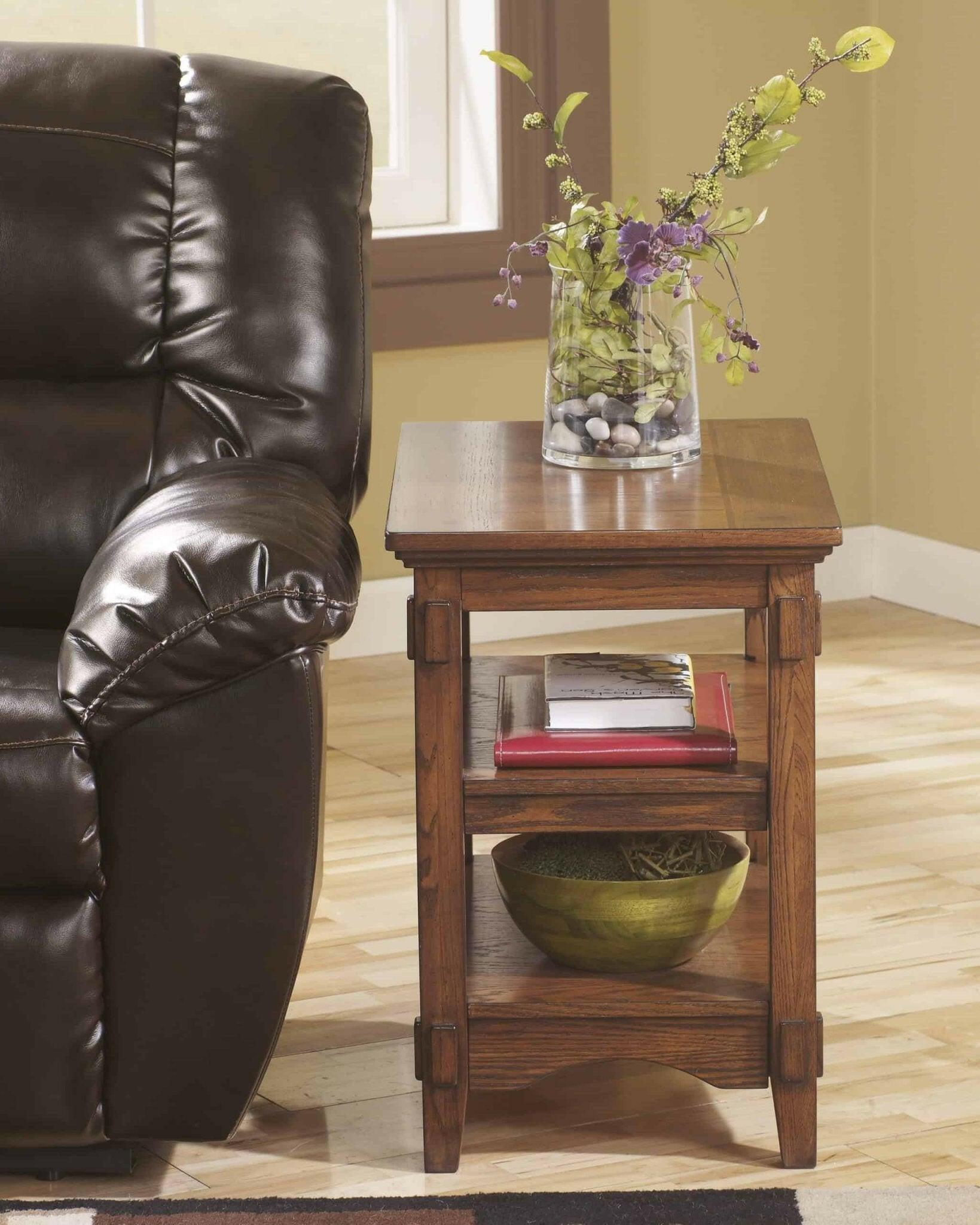 Cross Island Chairside End Table T719 - 7 - Darseys Furniture & MattressAshley Main image