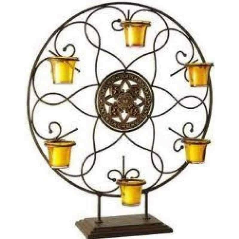 Casa Christina Candle Holder Accent 37182.