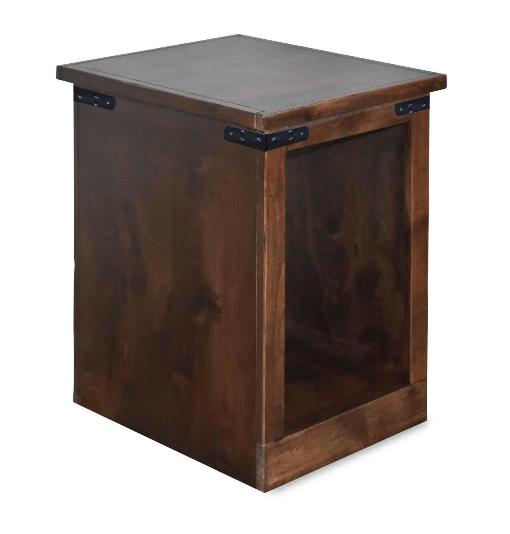 Farmhouse Aged Whiskey Chairside End Table FH4410.AWY - Darseys Furniture & MattressLegends Furniture