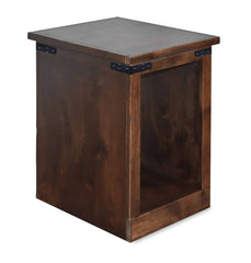 Farmhouse Aged Whiskey Chairside End Table FH4410.AWY - DarseysLegends Furniture