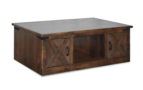 Farmhouse Aged Whiskey Cocktail Table FH4210.AWY - DarseysLegends Furniture