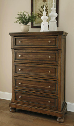 Flynnter Five Drawer Chest B719-46 - DarseysAshley