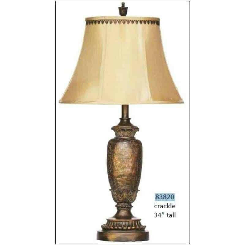 H & H Lamp 83820 Lamp 34 Tall - DarseysH&H Lamp