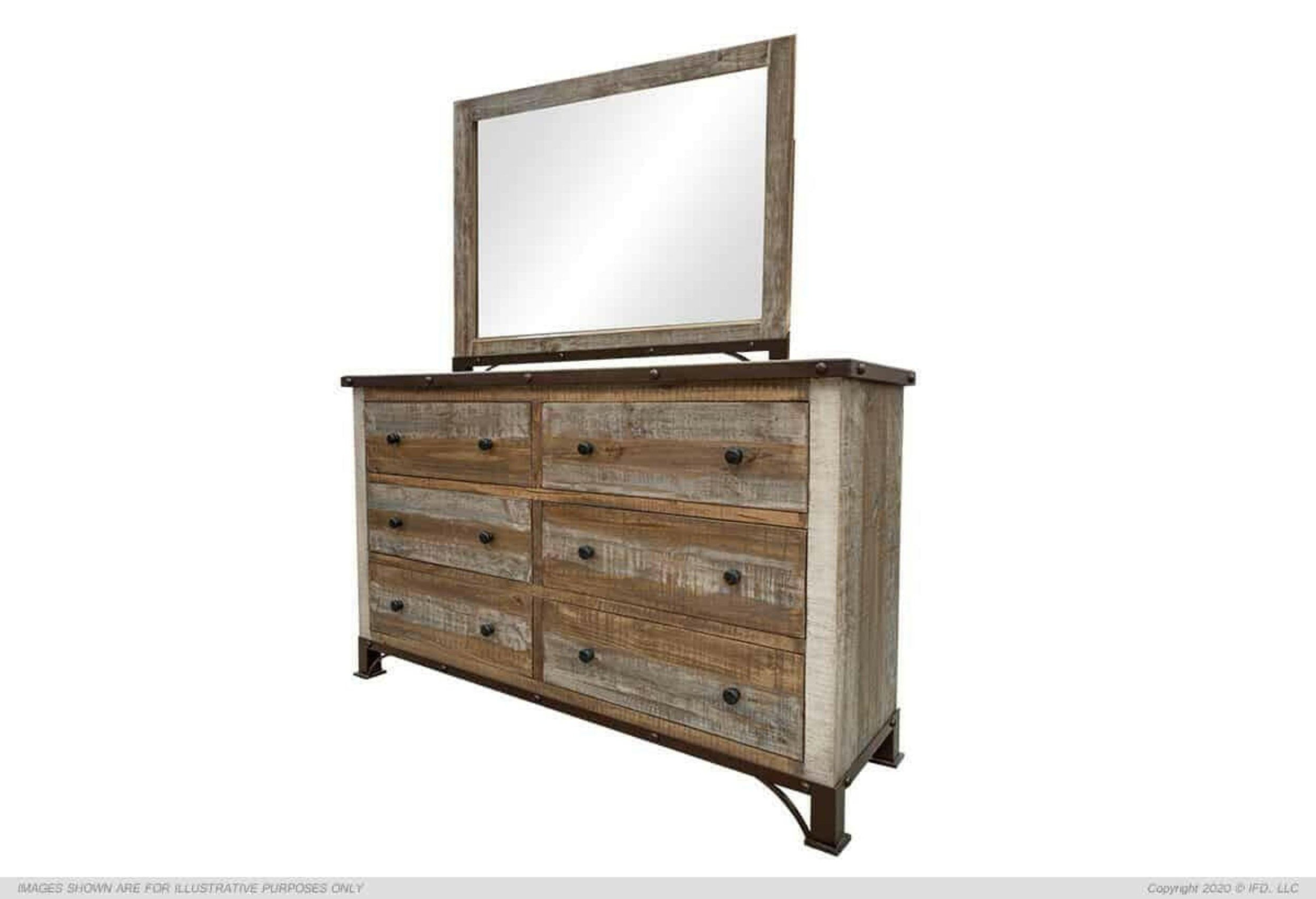 Antique Dresser Mirror IFD966DSR/MIR. Main image