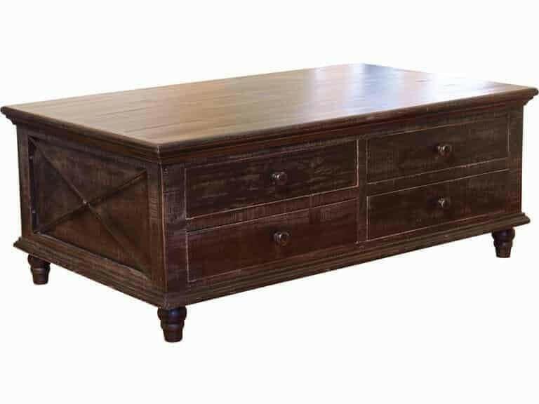 Vintage Black Cocktail Table and 2 End Tables IFD973.