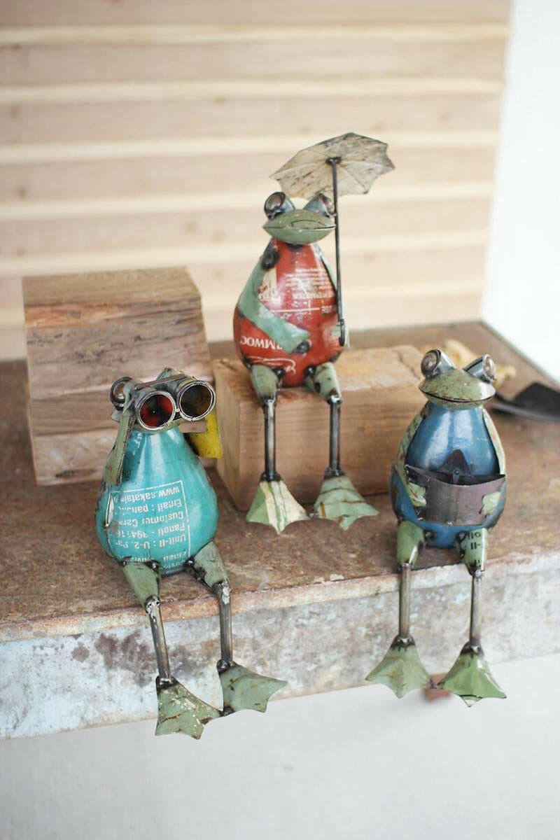 Iron Frogs Set Of 3 NTM1150 - DarseysKalalou