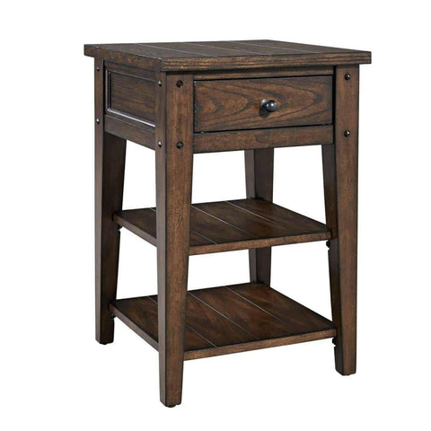 Lake House Chairside End Table 210-OT1021 - DarseysLiberty Furniture