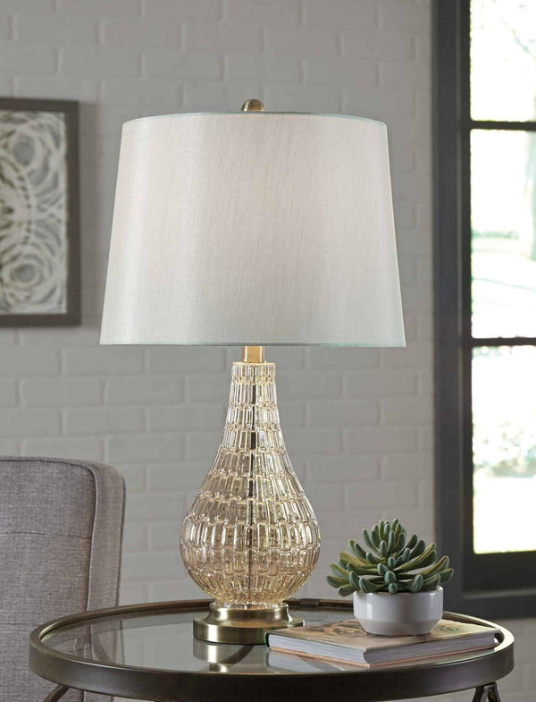 Latoya Lamp Champagne L430594 - Darseys Furniture & MattressAshley