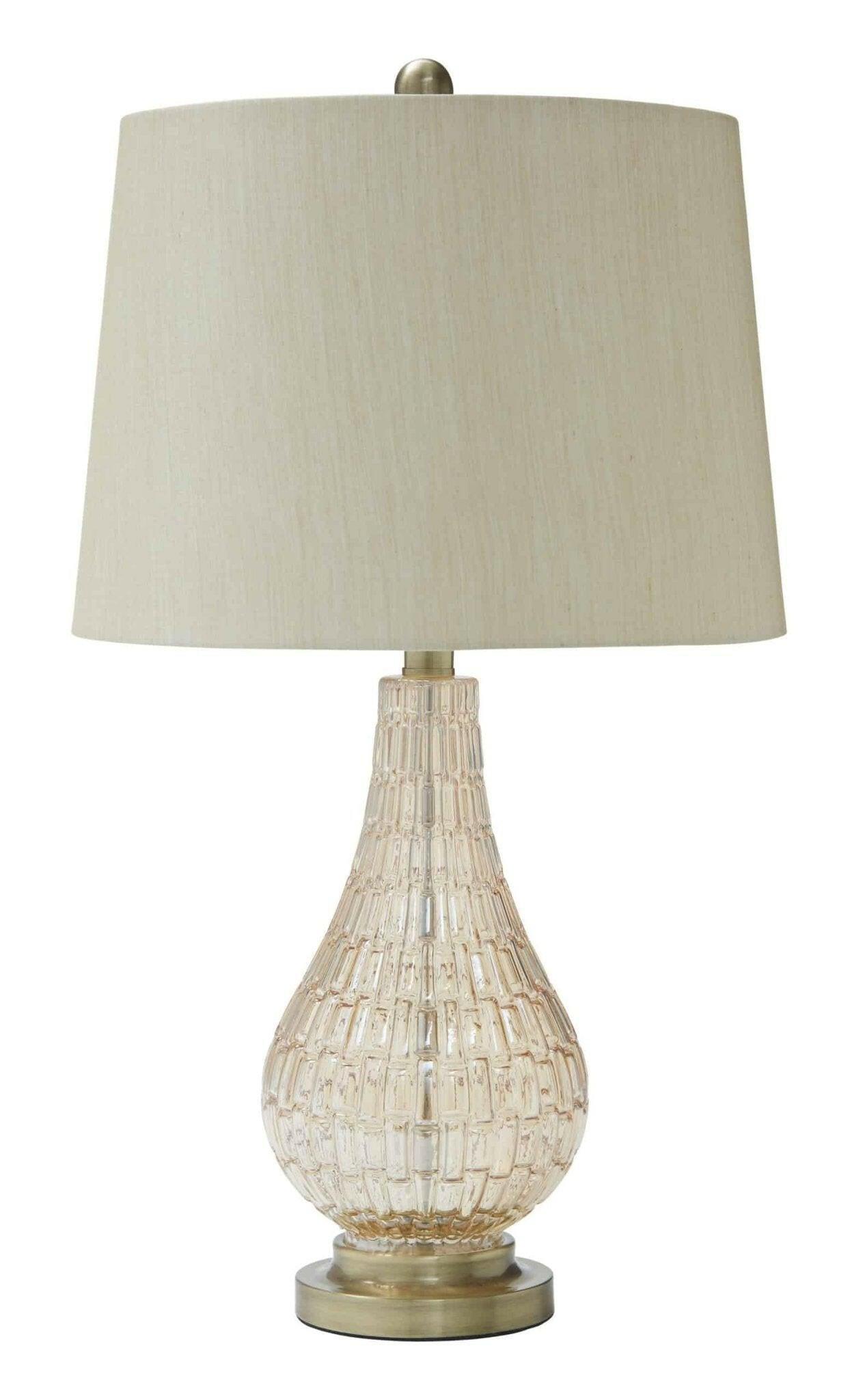 Latoya Lamp Champagne L430594 - Darseys Furniture & MattressAshley Main image