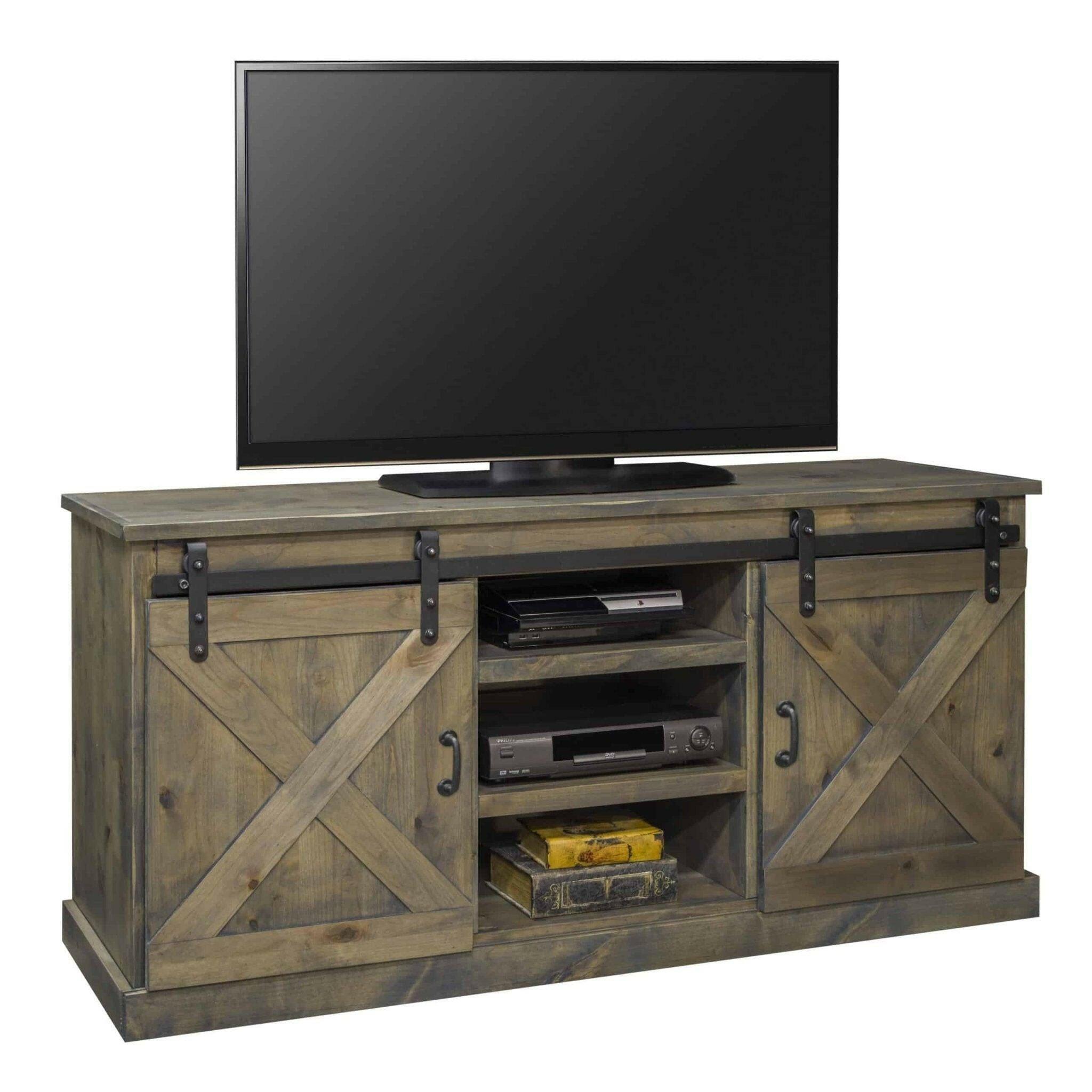 Farmhouse Barnwood TV Stand FH1420.BNW.