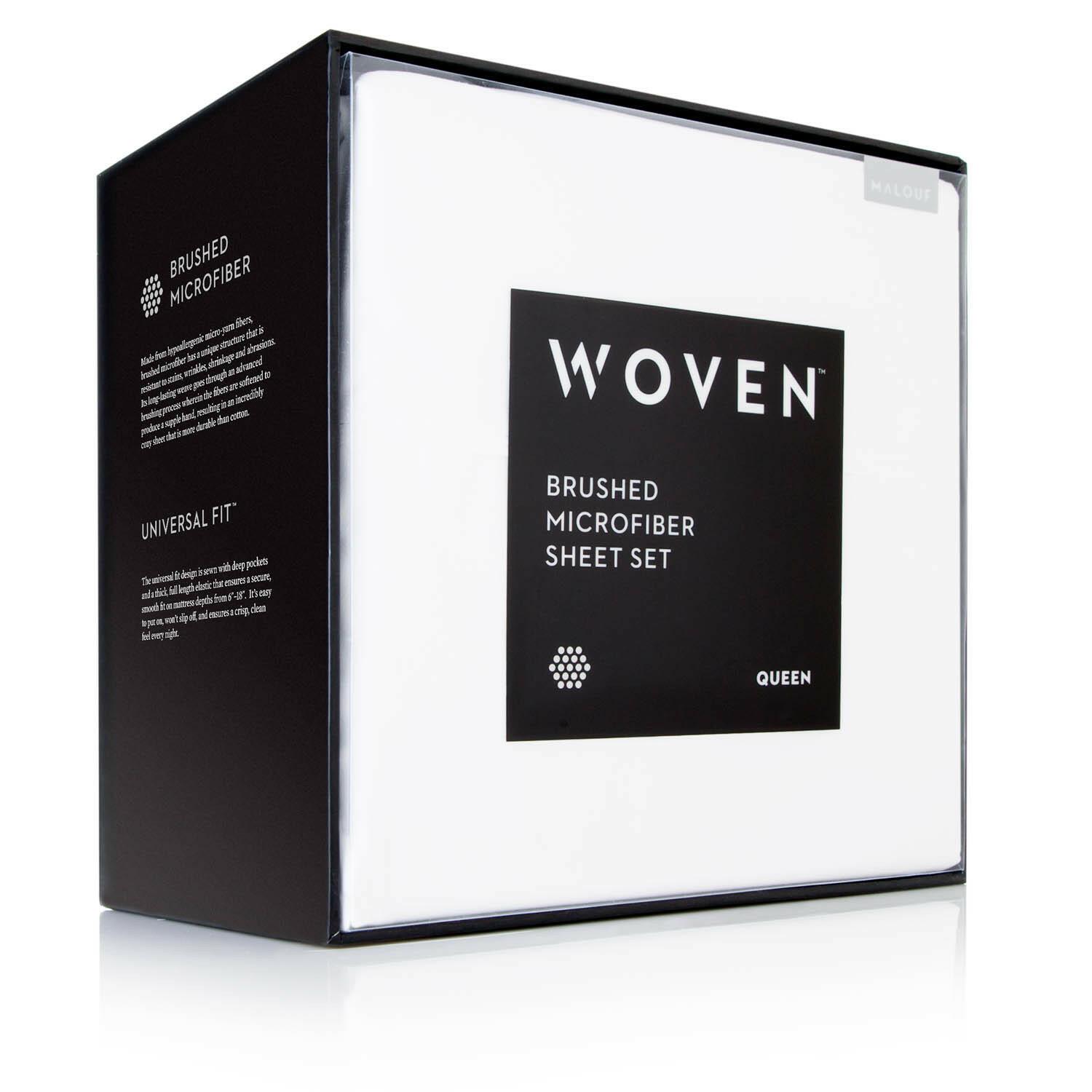 Woven Microfiber Driftwood Twin Sheets MA90T.