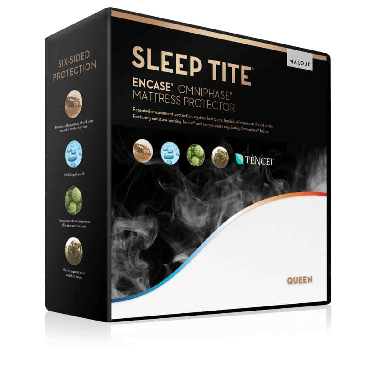 Sleep Tite Encase Omniphase King Mattress Protector.