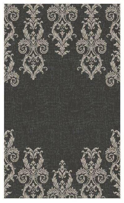 Mayberry Galleria Rug GAL7179 Kingston Black 5' X 8' Rug.