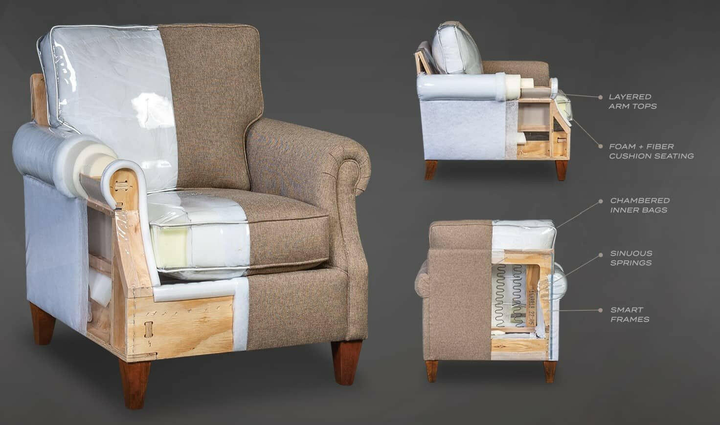Lonewolf Brass Sofa and Loveseat 3180.