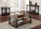Micah Cocktail Table & 2 End Tables MH2000 - Darseys Furniture & MattressSteve Silver