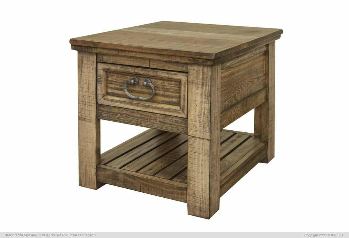 Montana Chairside End Table IFD1141CST - DarseysInternational Furniture Direct