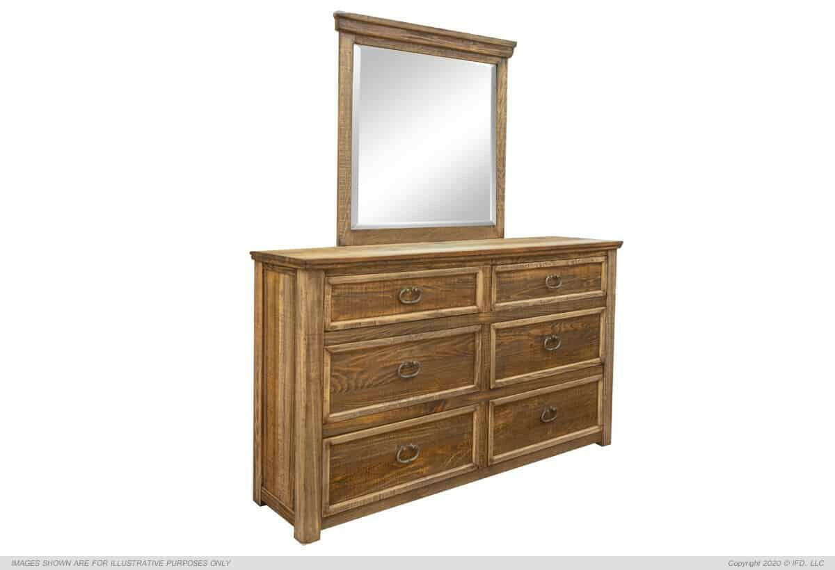 Montana/Marquez Dresser and Mirror IFD1141DSR/MIR - DarseysInternational Furniture Direct