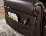 Mopton Chocolate Lift Chair 7550812 - DarseysAshley