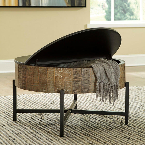 Nashbryn Coffee Table T240 - 8 - Darseys Furniture & MattressAshley