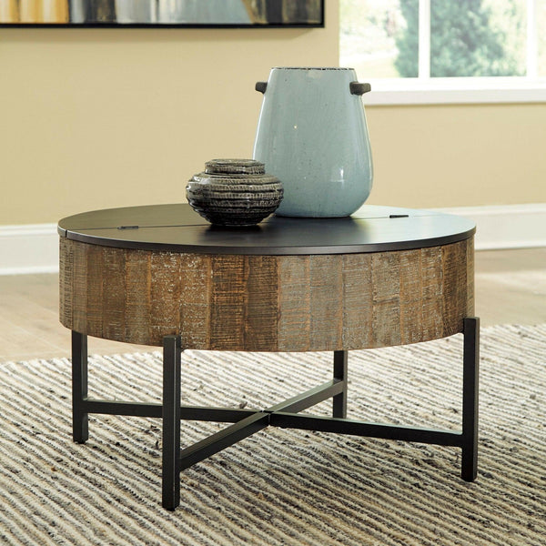 Nashbryn Coffee Table T240 - 8 - Darseys Furniture & MattressAshley