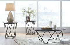 Neimhurst Cocktail Table & 2 End Tables T384-13 - DarseysAshley