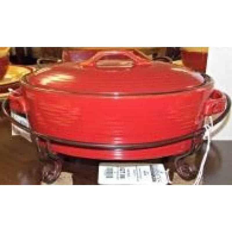 Park Designs 479-114m Oval Baker Accent Red.