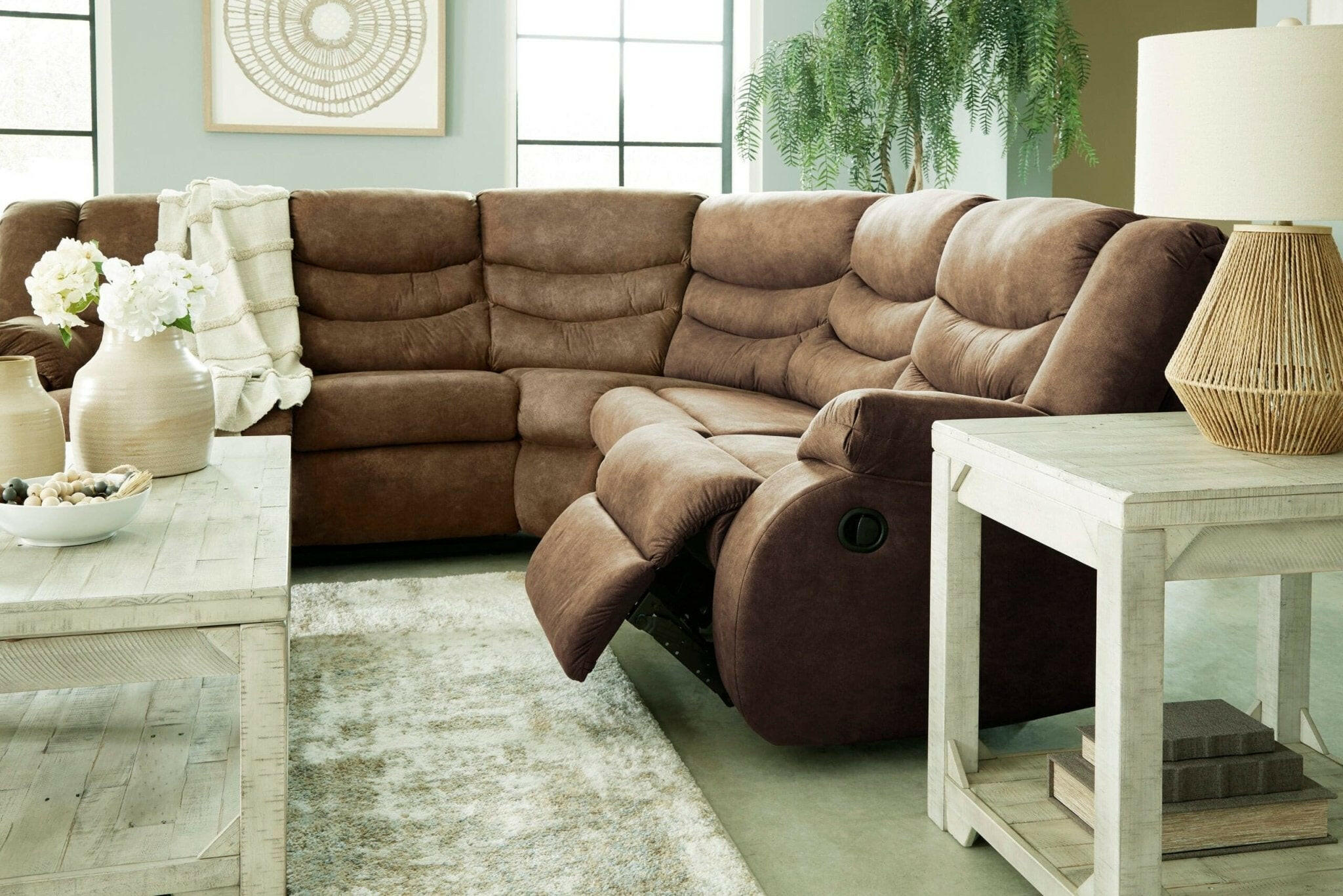 Partymate Reclining Sectional 36902-48/50 - DarseysAshley