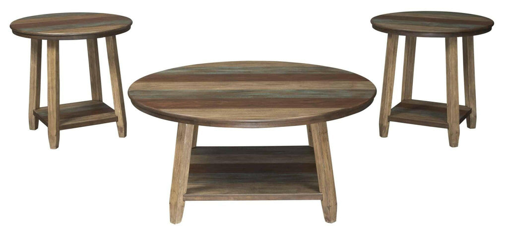 Raebecki Coffee & 2 End Tables T221 - 13 - Darseys Furniture & MattressAshley