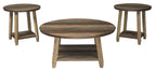 Raebecki Coffee & 2 End Tables T221 - 13 - Darseys Furniture & MattressAshley