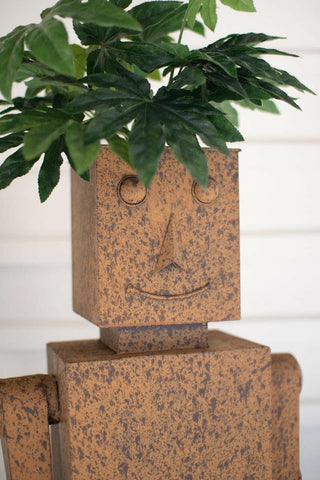 Robot Planters Set Of 2 CZG1270 - DarseysKalalou