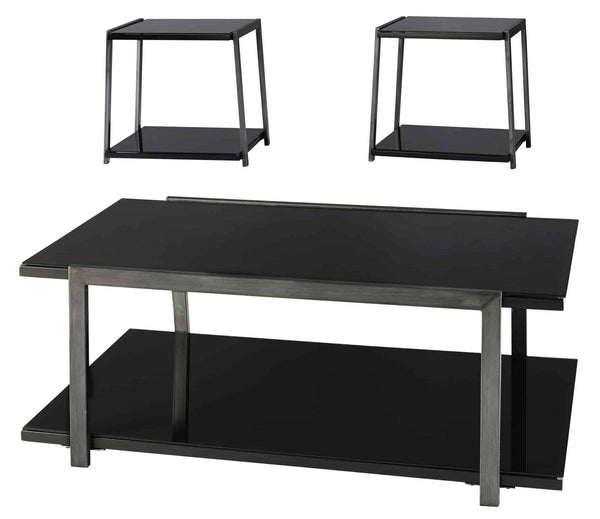 Rollynx Cocktail Table & 2 End Tables T326 - 13 - Darseys Furniture & MattressAshley
