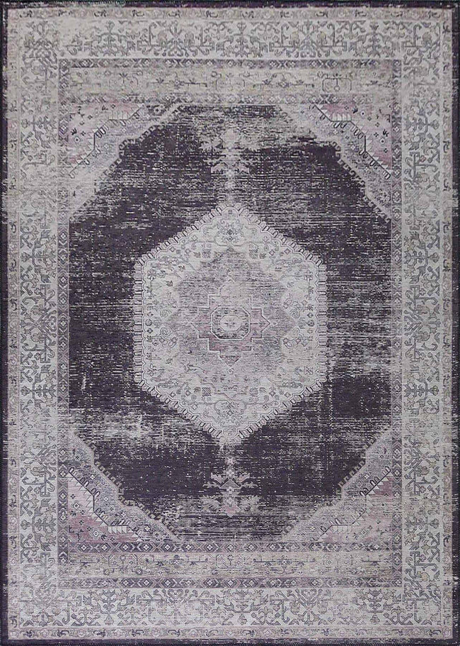 Rug Factory Medium Vintage Brown Elevate Rug ELT233BK. Hover Image