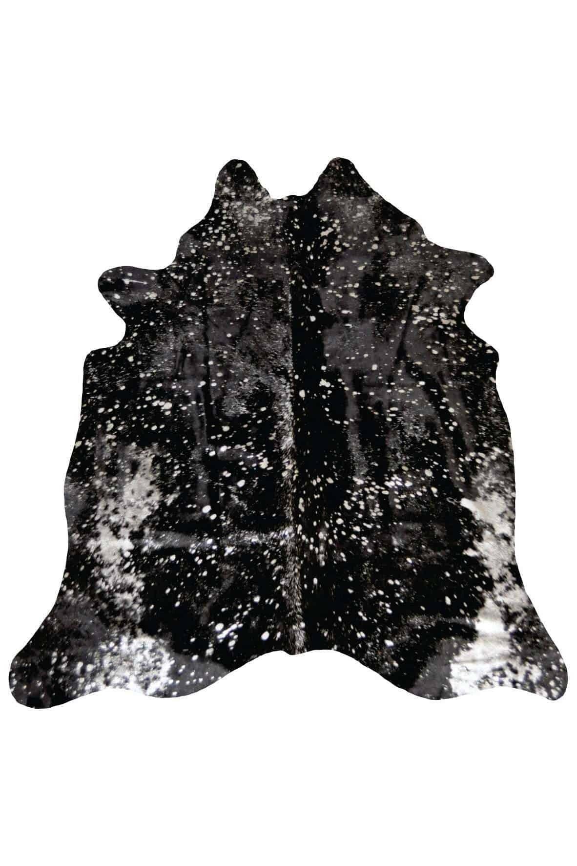 Rug Factory Silver Metallic COWSMB.