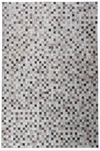 Rug Factory Tikul Silver Metallic Cowhide Rug TIKKULSIL.