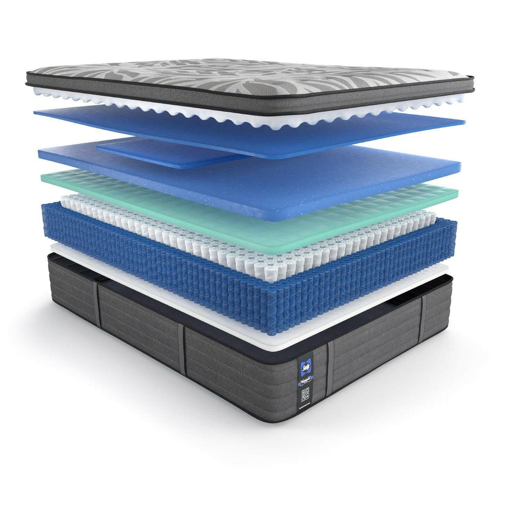 Sealy Satisfied 2 Soft Euro Pillow Top Queen.