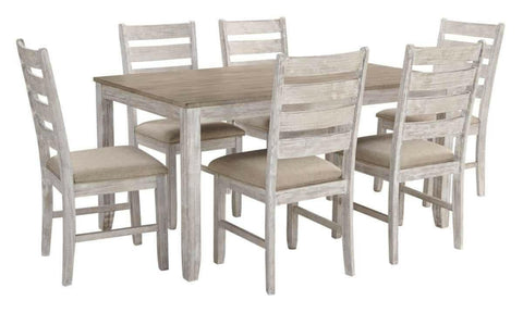 Skempton Table & 6 Chairs D394-425 - DarseysAshley