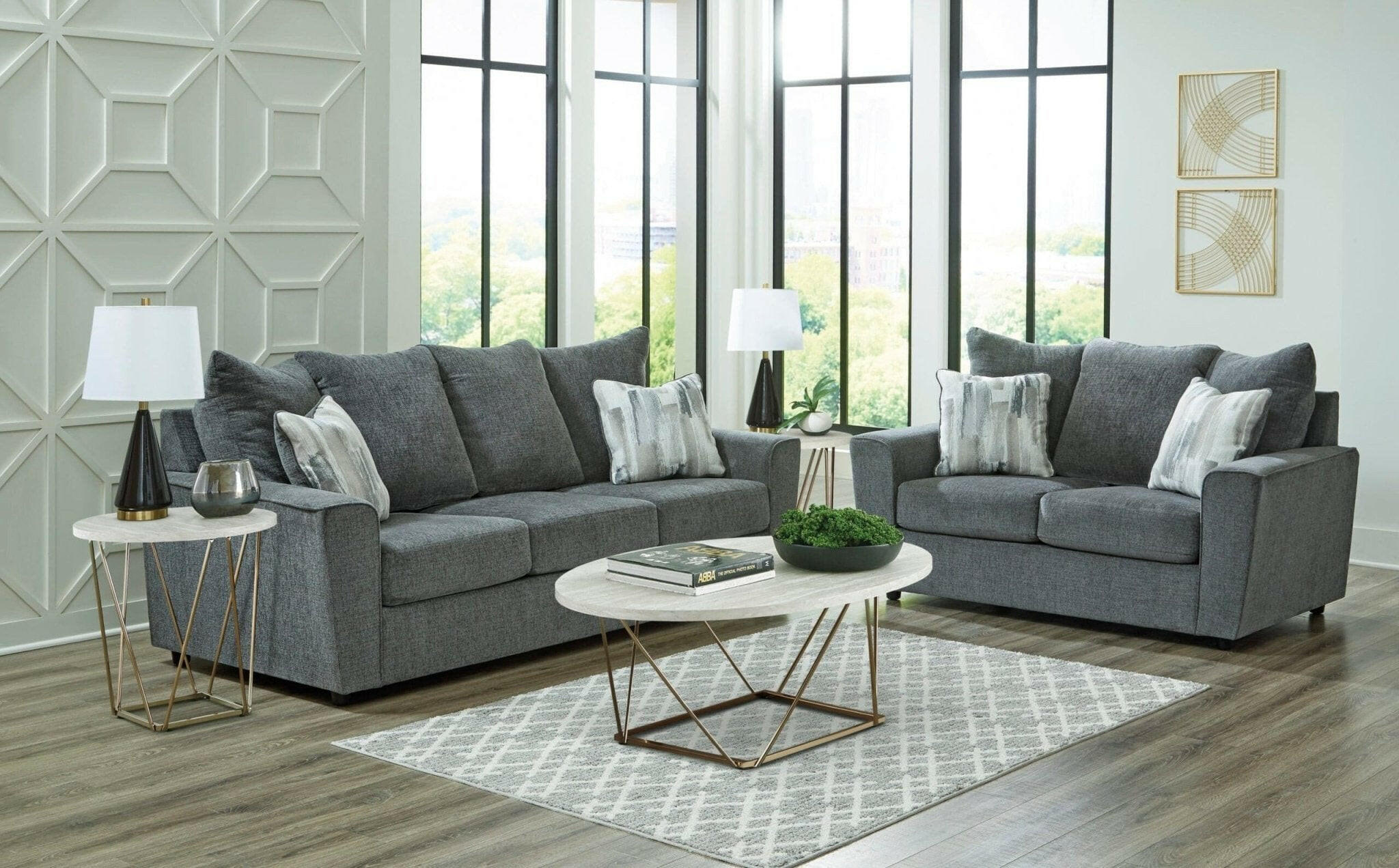 Stairatt Sofa & Loveseat 28502 - DarseysAshley