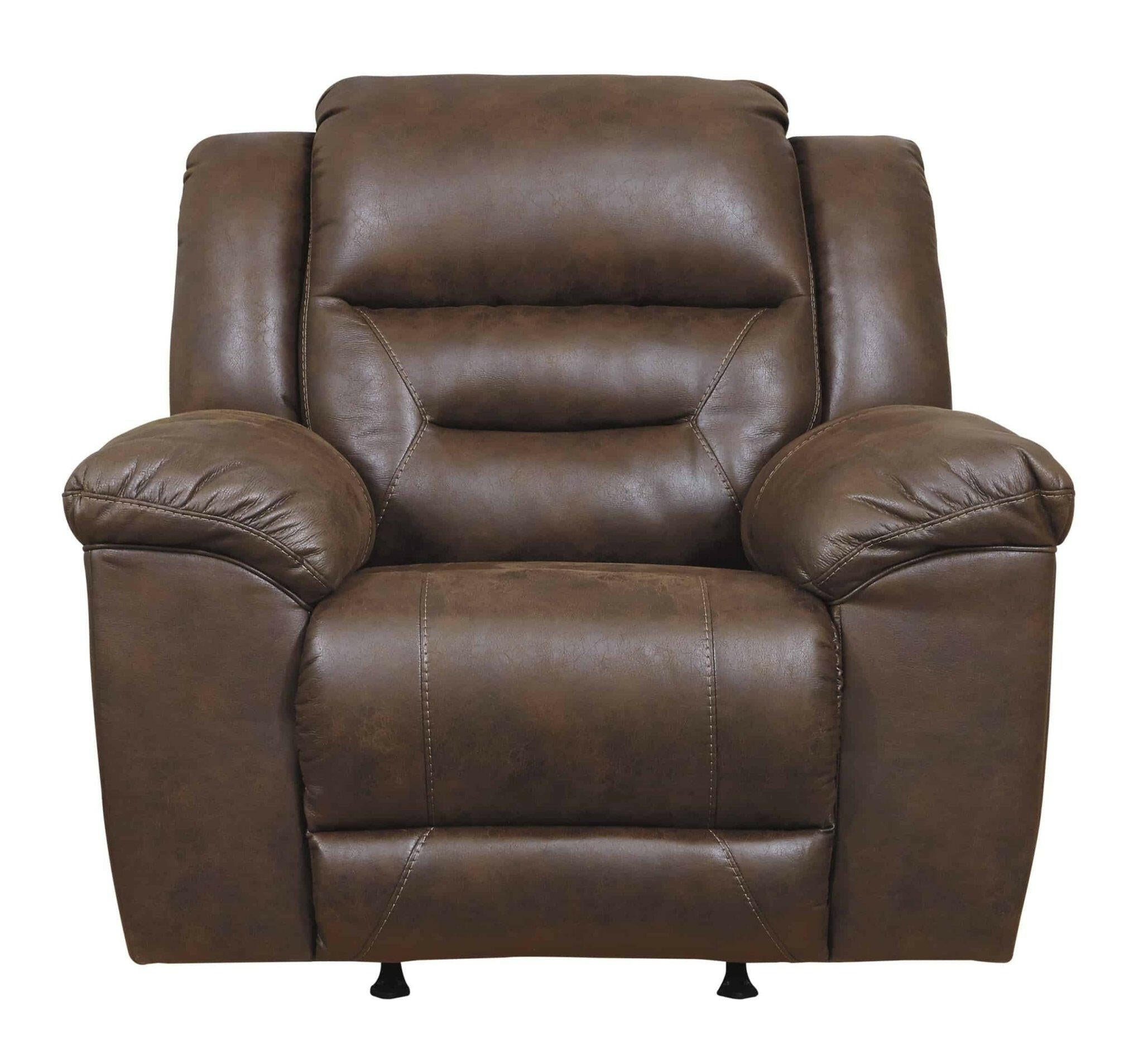 Stoneland Chocolate Recliner 3990425 - Darseys Furniture & MattressAshley