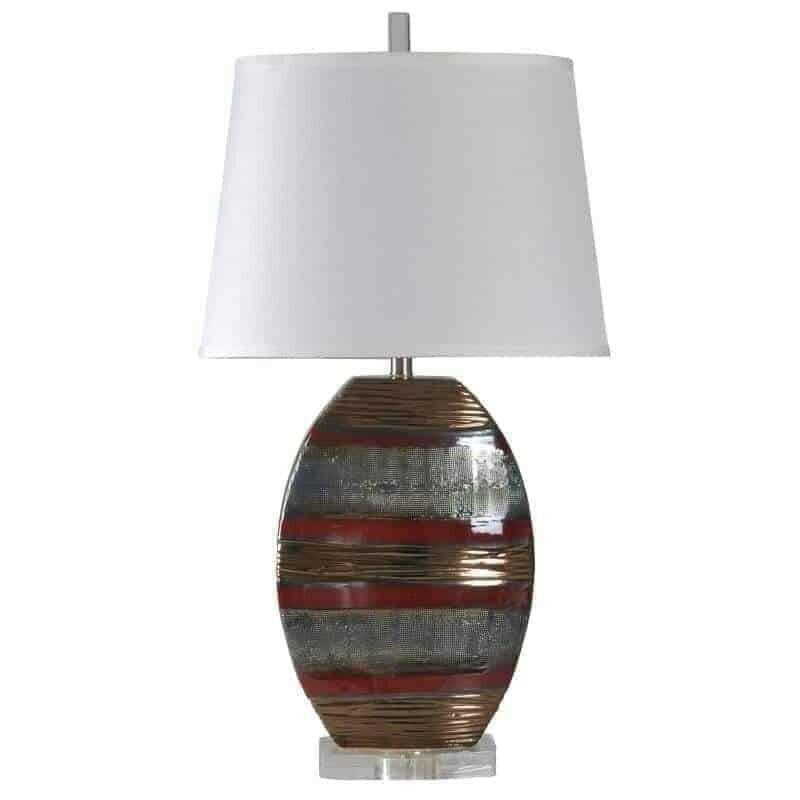 Earth Tone StyleCraft Lamp L39519. Main image