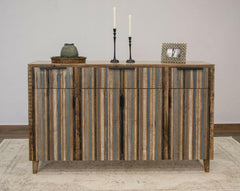 Tiza Blue Console IFD1982CNSBL - DarseysInternational Furniture Direct