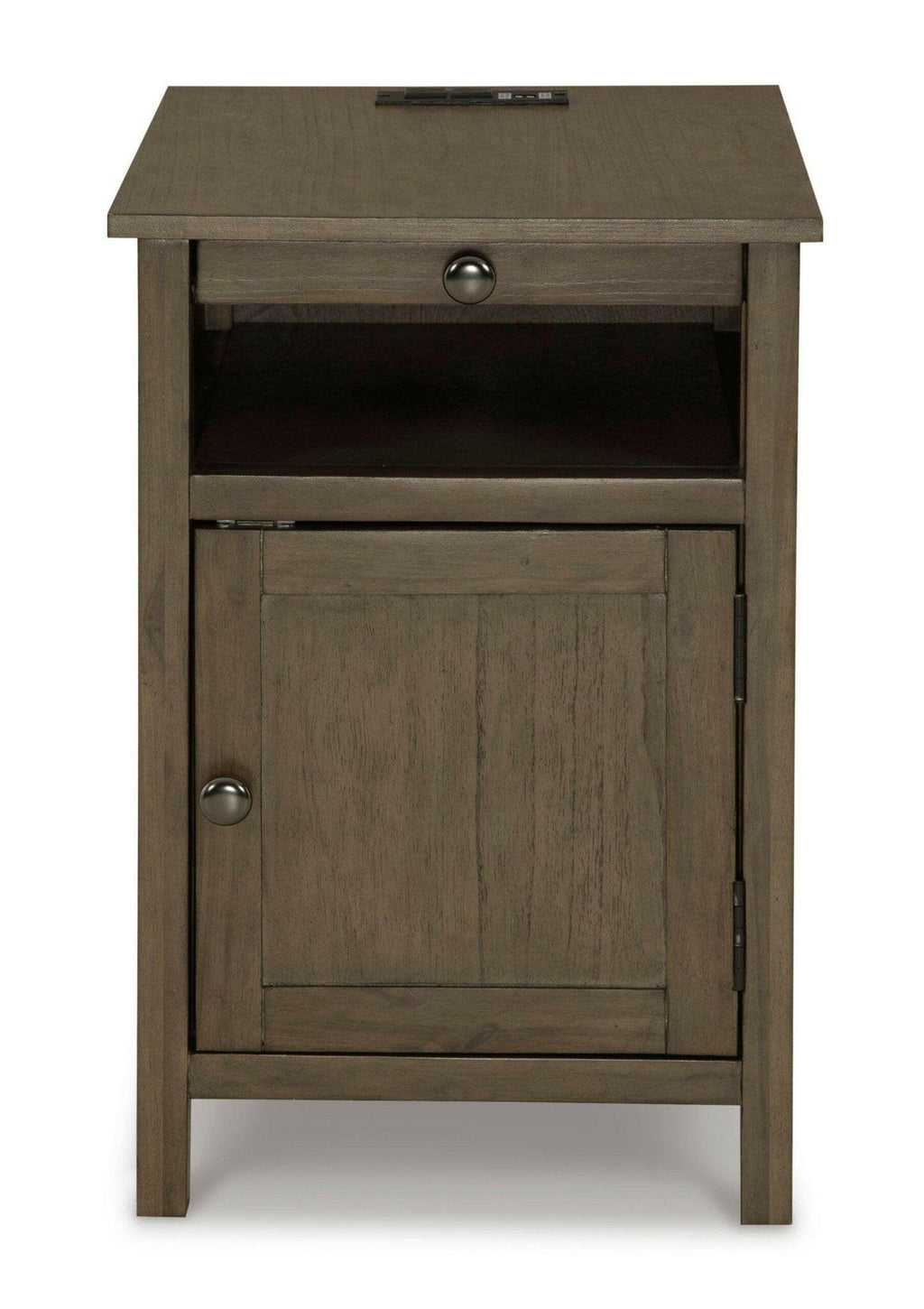 Treytown Gray Chairside End Table T300 - 217 - Darseys Furniture & MattressAshley