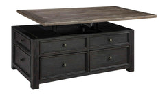 Tyler Creek Lift Top Cocktail Table and 2 End Tables T736 - DarseysAshley
