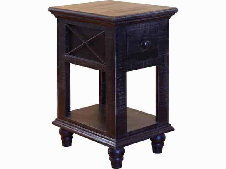 Vintage Black Cocktail Table and 2 End Tables IFD973 - DarseysInternational Furniture Direct