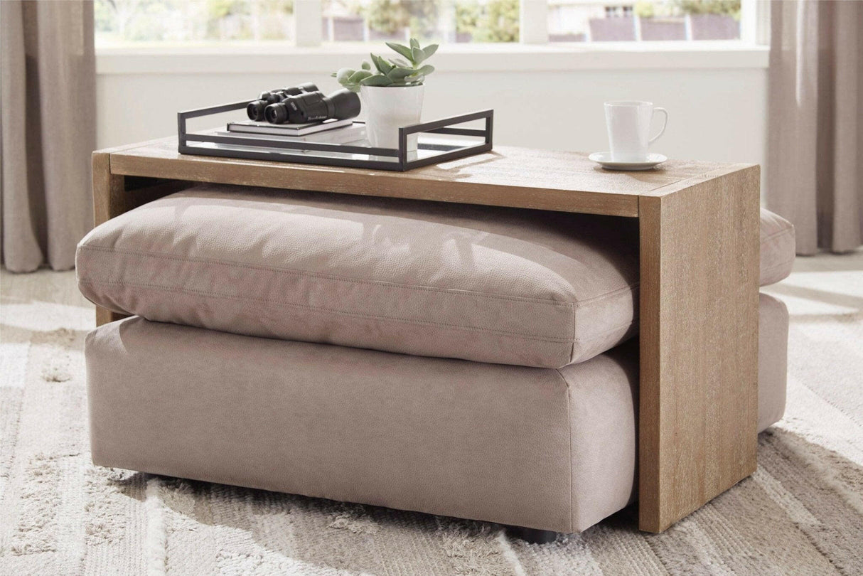 Waltleigh Over Ottoman Coffee Table T993-17 - DarseysAshley