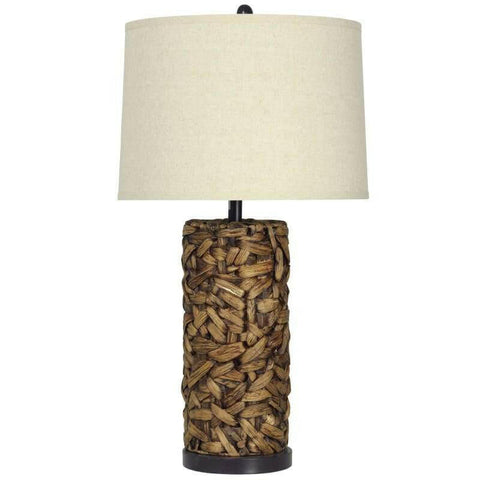 Water Hyacinth StyleCraft Lamp VL37864 - DarseysStyleCraft